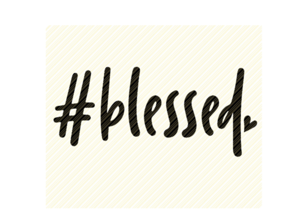 Blessed Quote Graphic: Designing Sacred Words for the Digital Age