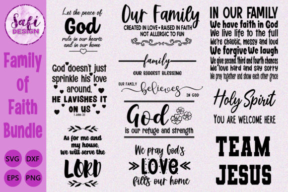 Choosing the Family of Faith Cut File Bundle: What to Know Before You Buy