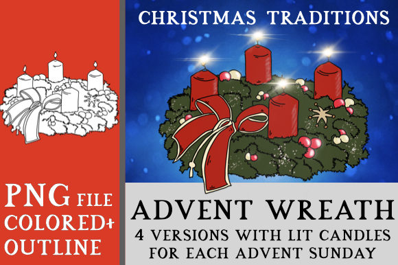 Christmas Advent Wreath: 4 Versions for Your Holiday Tradition