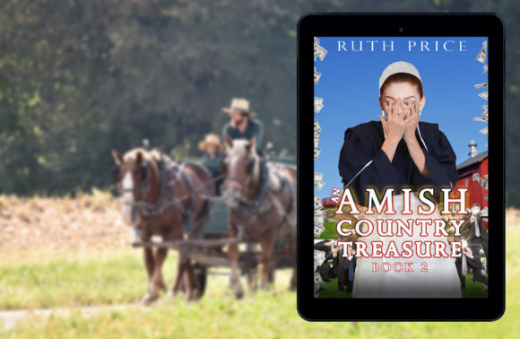 Designing with the Amish Horses Harvest Book Cover Mockup