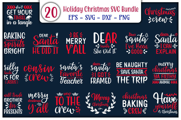 Holiday Christmas Design Bundle