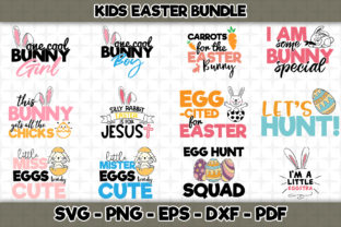 Kids Easter Bundle: 12 Designs Included