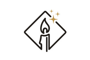 Luxury Elegant Candle Light Simple Logo: Design That Speaks