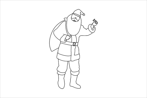 Santa Christmas Outline Gifts and Bells: A Fresh Way to Think About Holiday Giving and Tradition