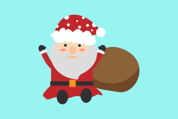 Santa Claus with a Sack of Gifts: Creative Ideas
