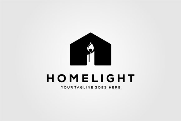 What Is a House of Candle Logo Vector Illustration?